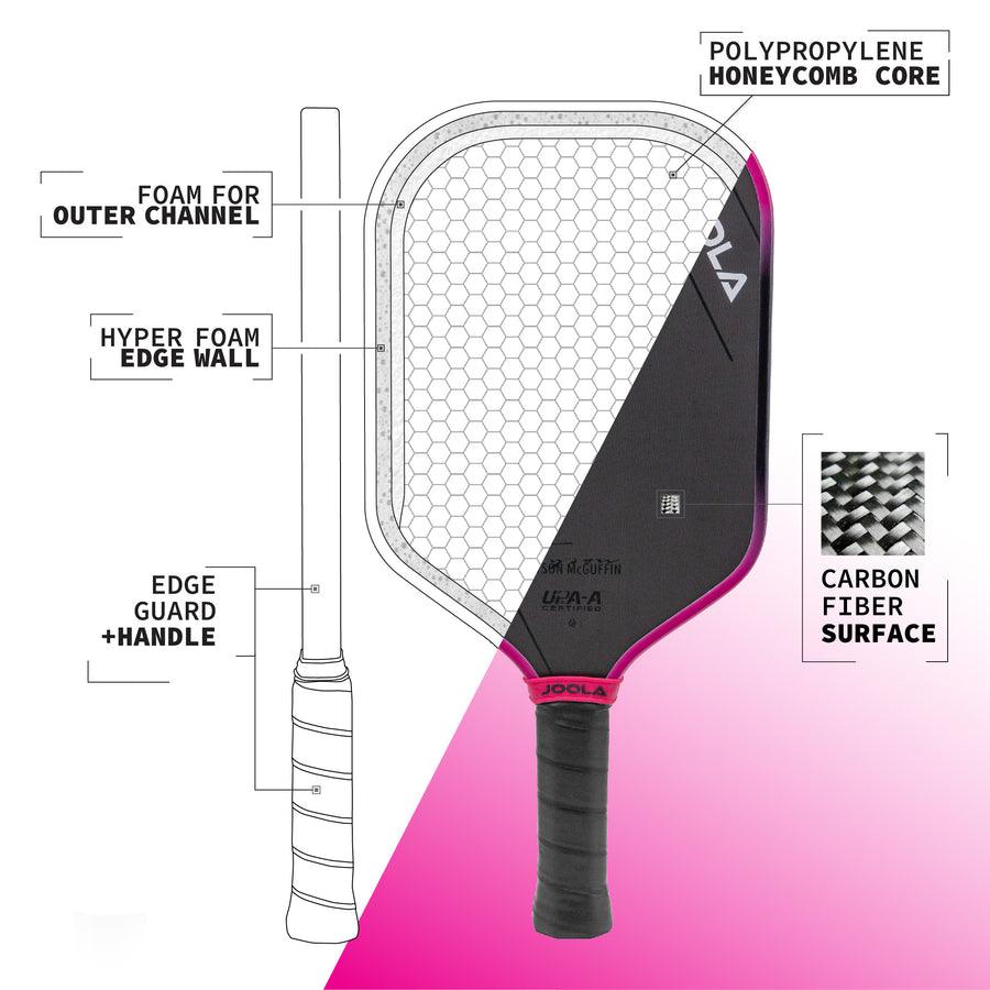 JOOLA Magnus 3S (16mm) Pickleball Paddle