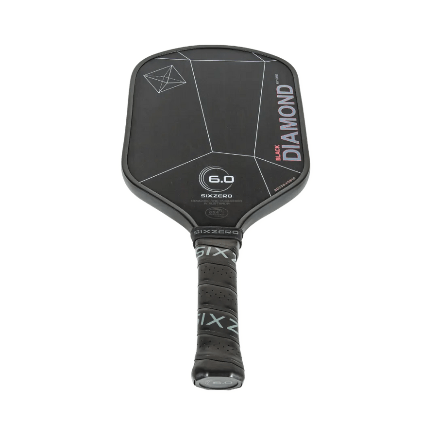 Six Zero Black Diamond 16mm Pickleball Paddle