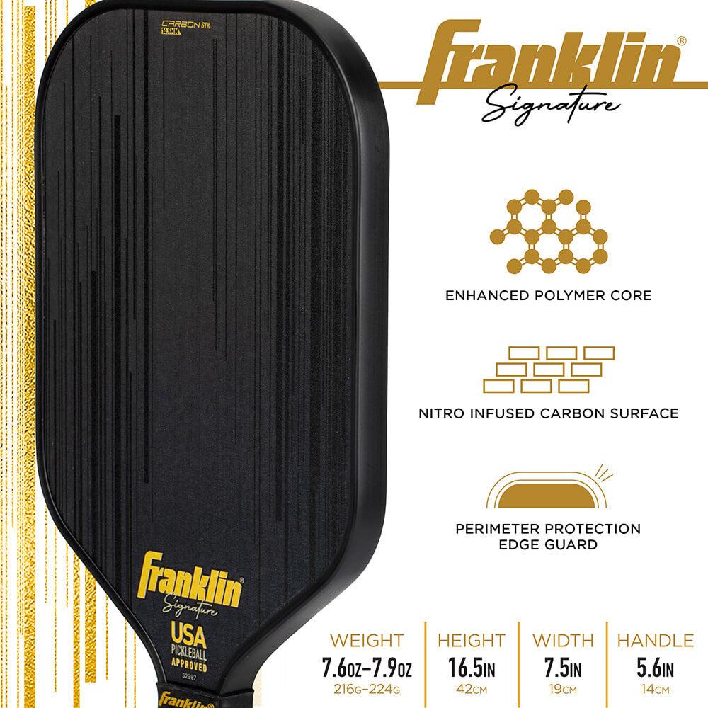Franklin Signature Carbon STK Pickleball Paddle