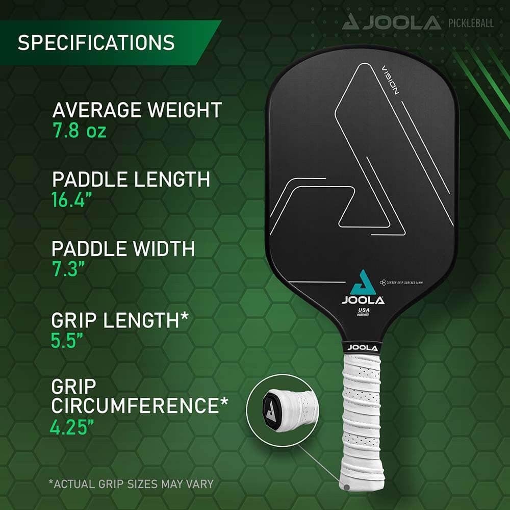 JOOLA Vision CGS 16 Graphite Paddle