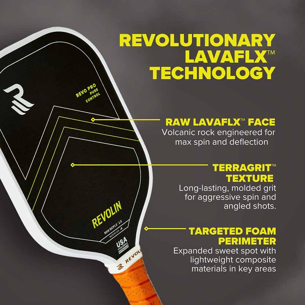 REVOLIN Revo PRO Pure Control Pickleball Paddle