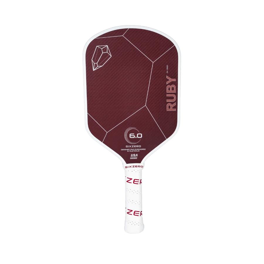 Six Zero Ruby (14mm) Pickleball Paddle