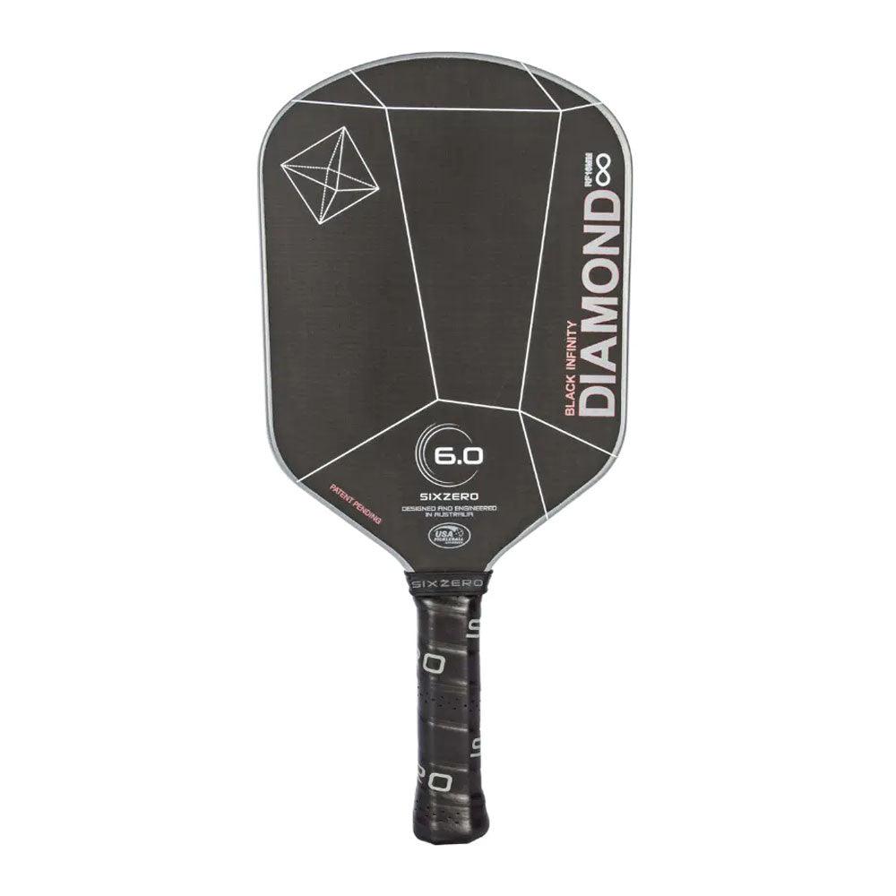 Six Zero Infinity Edgeless Black Diamond Power Pickleball Paddle